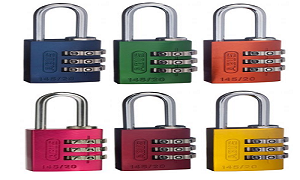 Abus Coloured Combination Locks