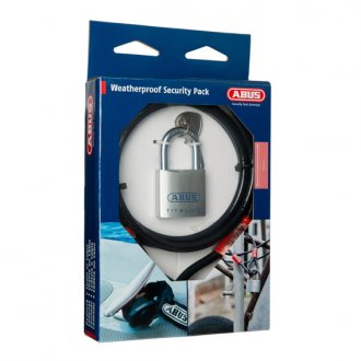 Abus Combo Pack Cable Padlock Cobra 10-200 and 80TI/50 Padlock