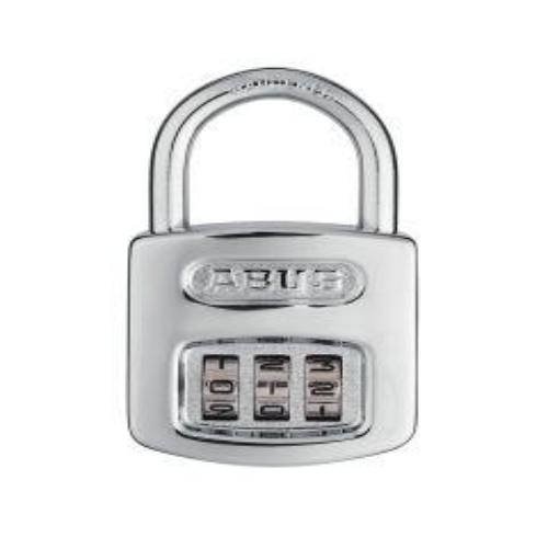 Abus 160/40 Chrome Combination Padlock