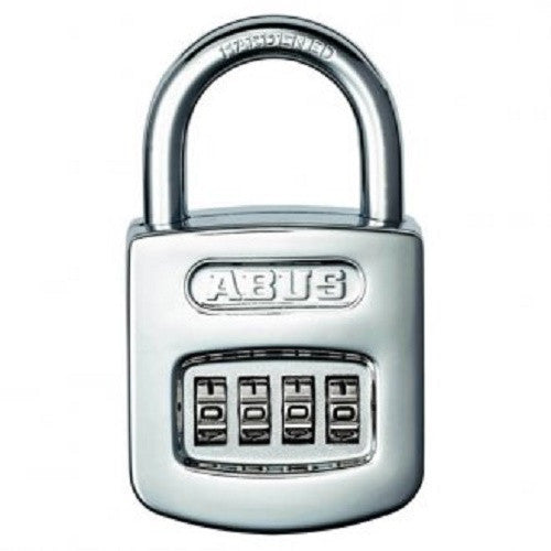 Abus 160/50 Chrome Combination Padlock