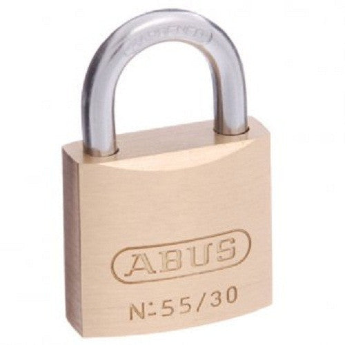 Abus 55/30 Brass Padlock