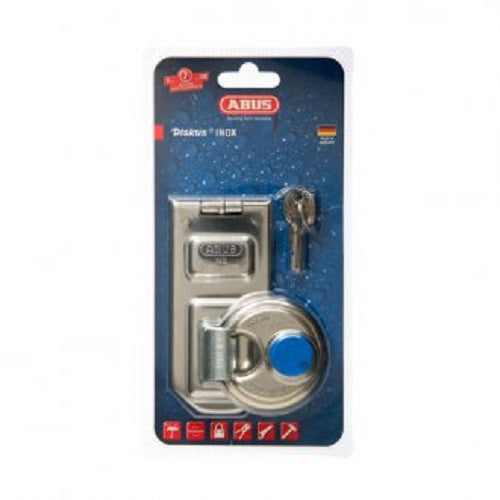 Abus Hasp & Staple & Padlock 140/120 Plus 24IB60 Carded