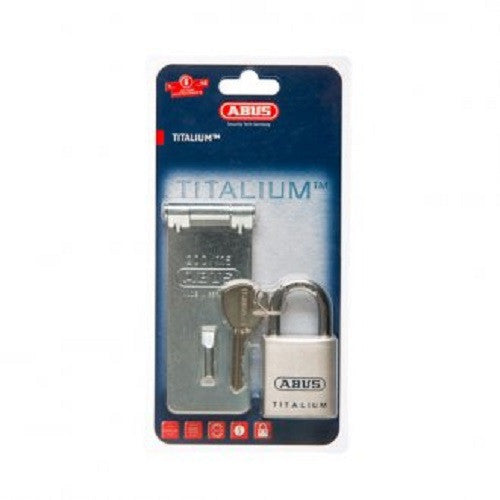 Abus Hasp & Staple & Padlock 200/115 Plus 80TI40 Carded