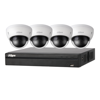 Dahua 4K 8 Channel NVR CCTV Kit Including 2TB HDD 4 x 4MP IR Dome Cameras