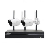 Dahua 1080P WI-FI CCTV Kit 4 Channel NVR 2 x 3MP IR Bullet Cameras