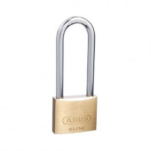 Abus 65/50 Extended Shackle Brass Padlock
