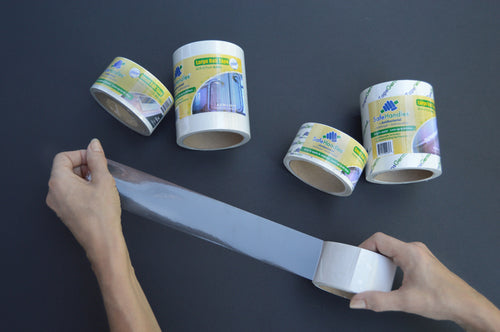 SafeHandle Ster-Roll Clear Tape - 100mm Width (per metre)
